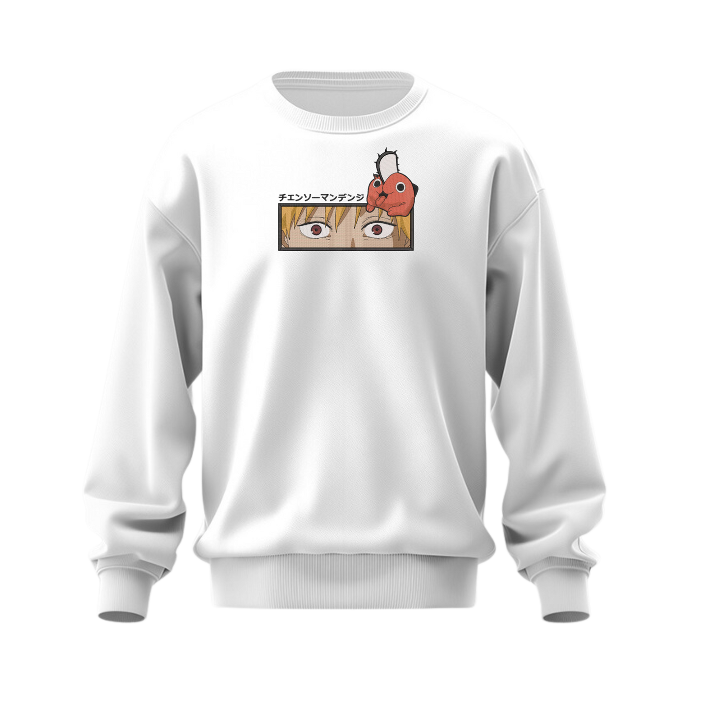 Chainsaw Man | Denji mit Pochita Eyes Sweatshirt